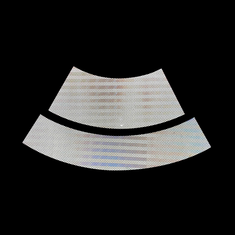 White Reflective Traffic Cone Collar - 